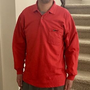 Fisco Man Red Long Sleeve Shirt